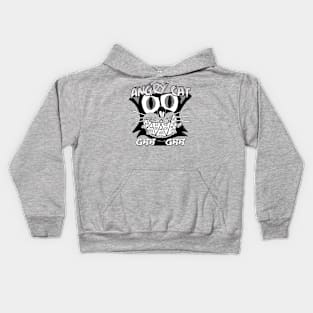 Angry Cat Kids Hoodie